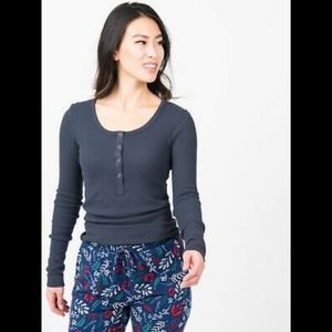 Henley Thermal Top NWT